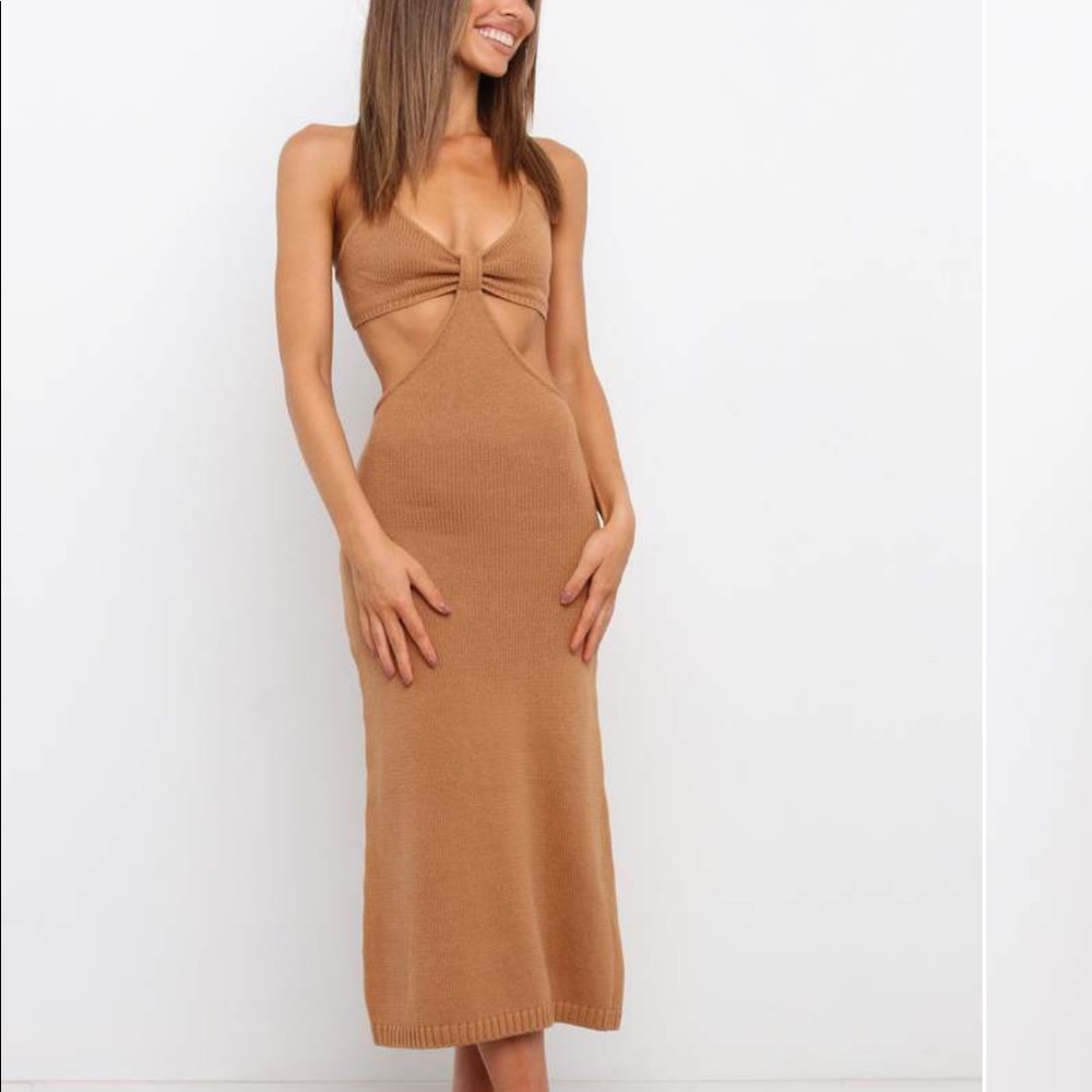 Hailey Dress - Tan